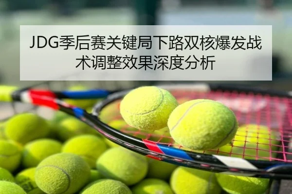 JDG季后赛关键局下路双核爆发战术调整效果深度分析